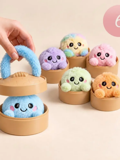 6PCS - Mystery Dumpling Plush Toy